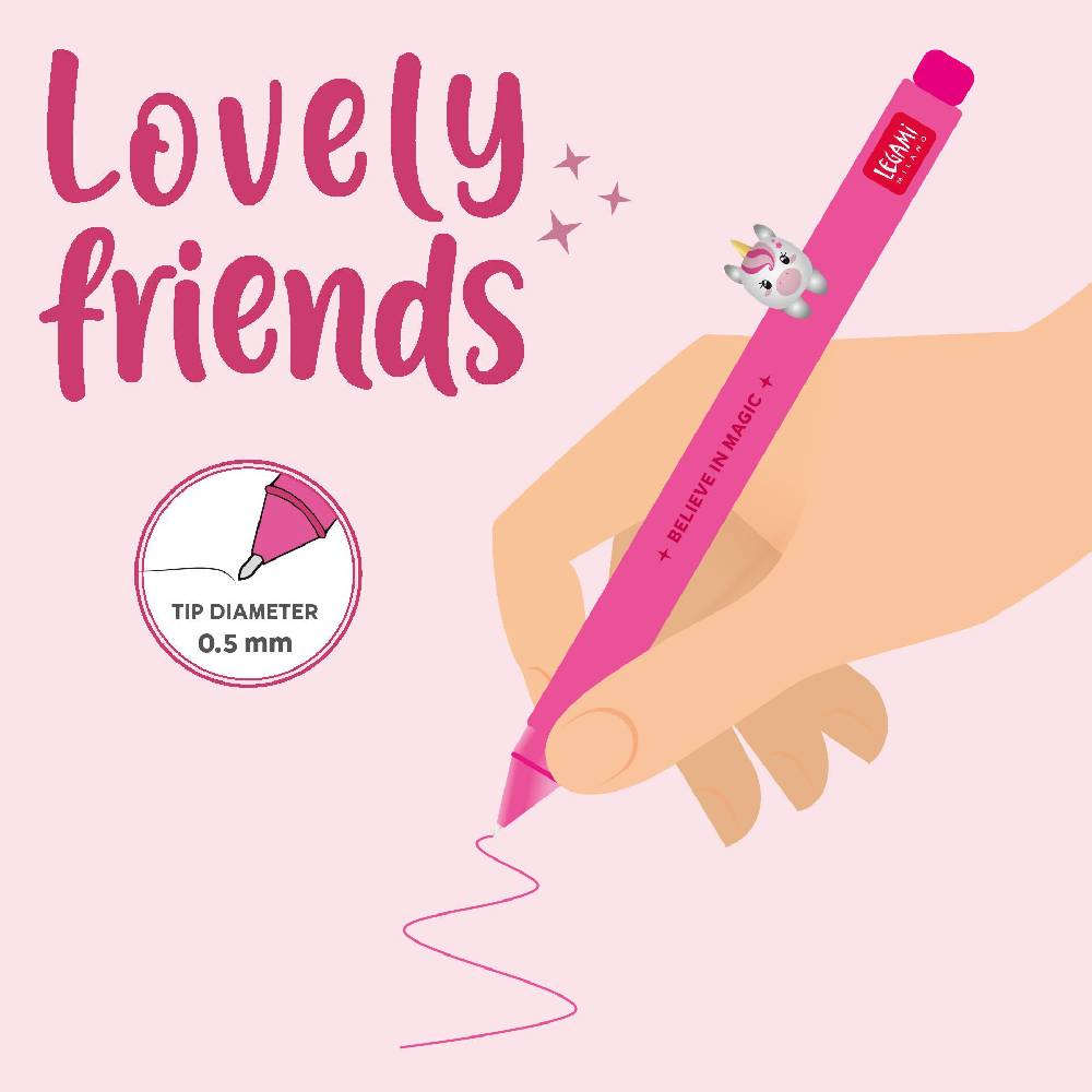Legami Penna Gel - Lovely Friends Offerte