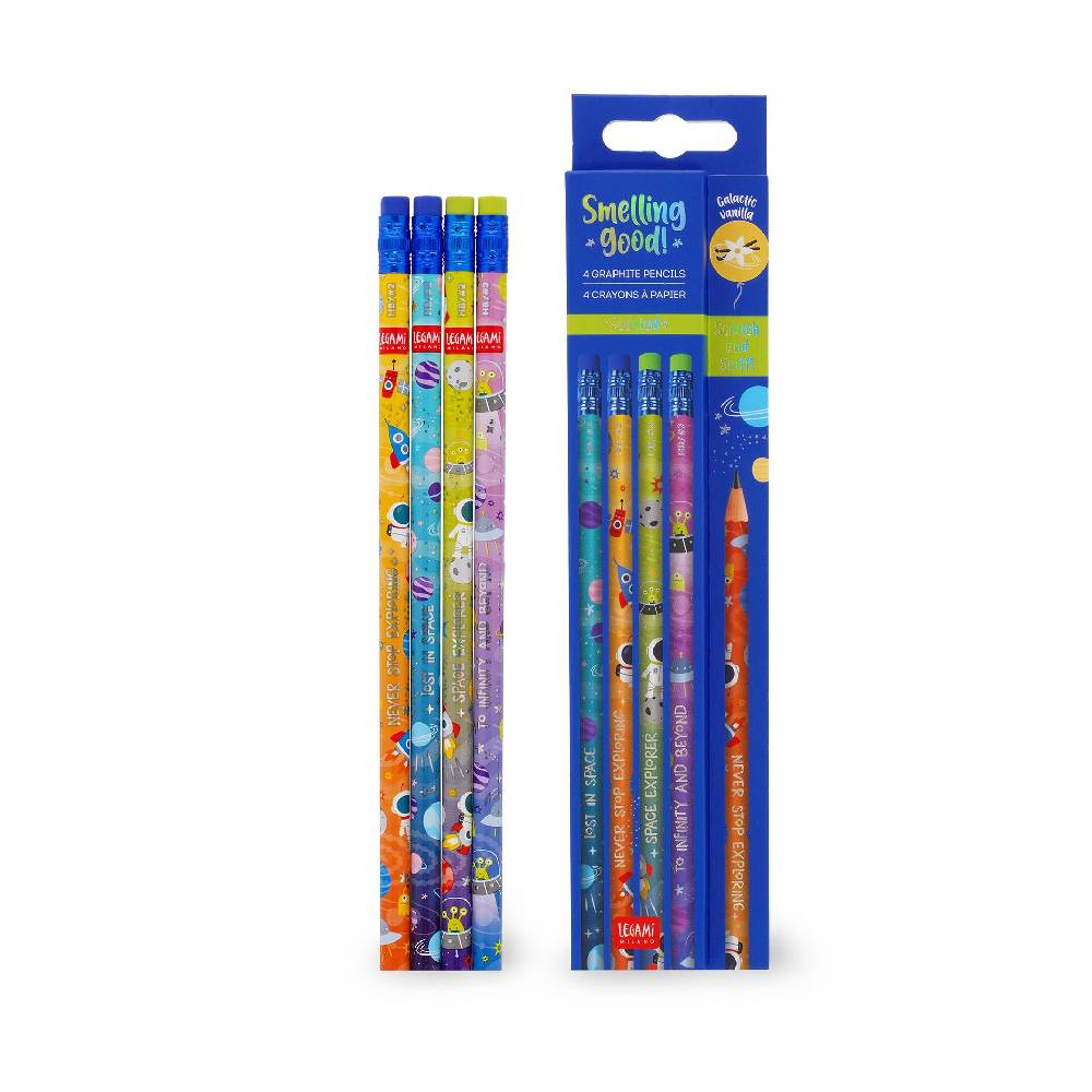 Legami Set di 4 Matite HB Profumate - Smelling Good!