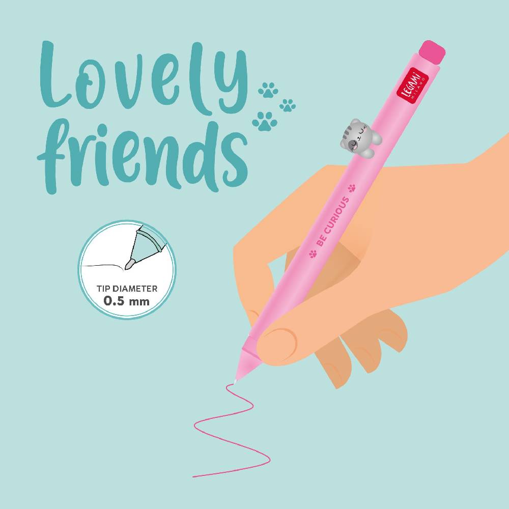 Legami Penna Gel - Lovely Friends Qualità