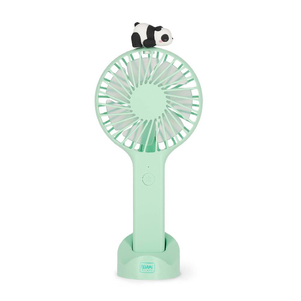 Legami Ventilatore Portatile Ricaricabile con Base - Mini Fan