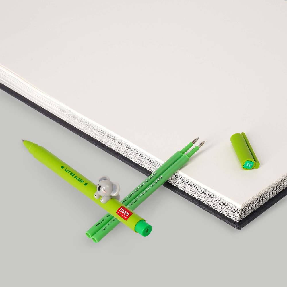 Legami Set Penna Lovely Koala con Refill Verde Vendite Flash