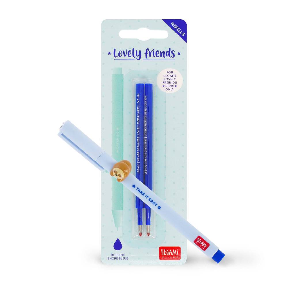 Legami Set Penna Lovely Sloth con Refill Blu Negozio