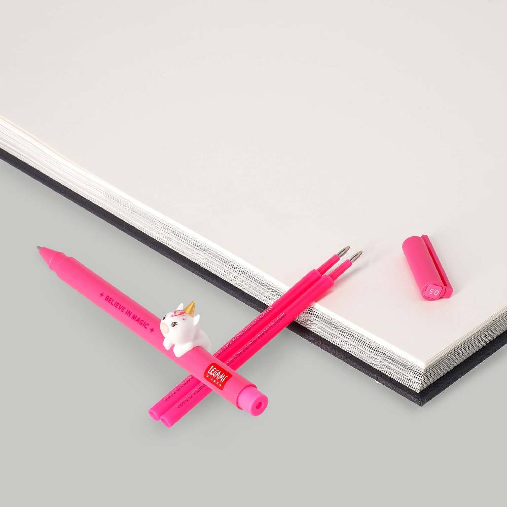 Legami Set Penna Lovely Unicorn con Refill Rosa Neon In Saldo