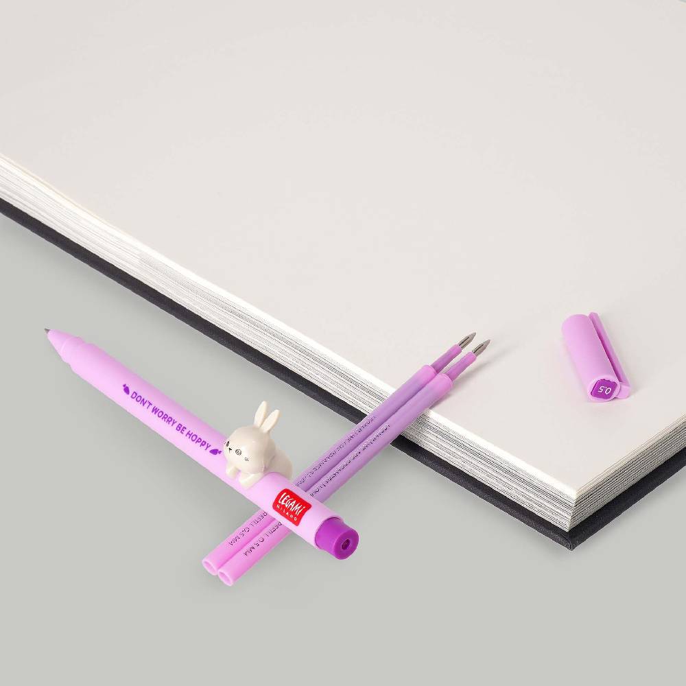 Legami Set Penna Lovely Bunny con Refill Viola Negozio