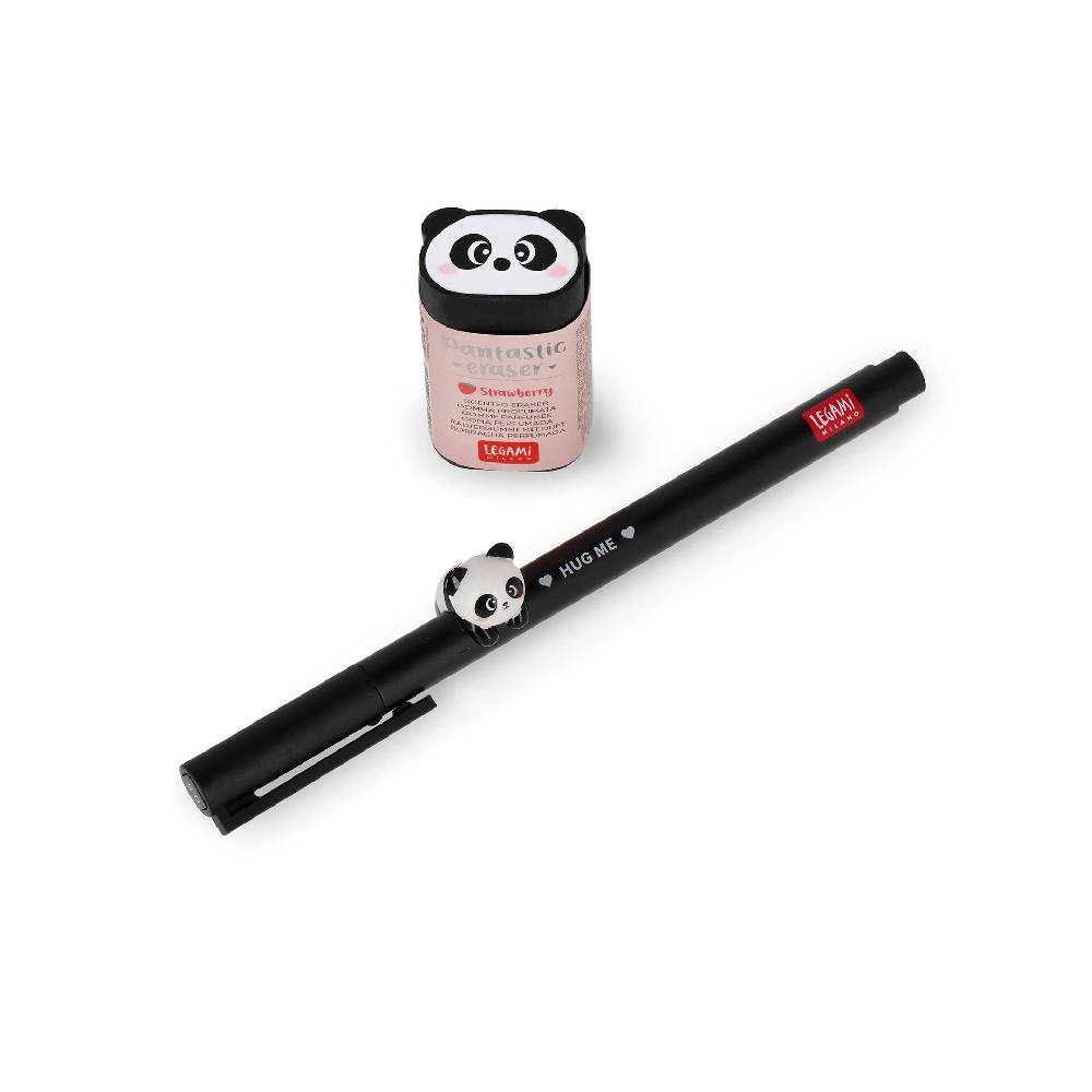 Legami Set Lovely Friends Panda e Gomma Panda Spedizione Gratuita