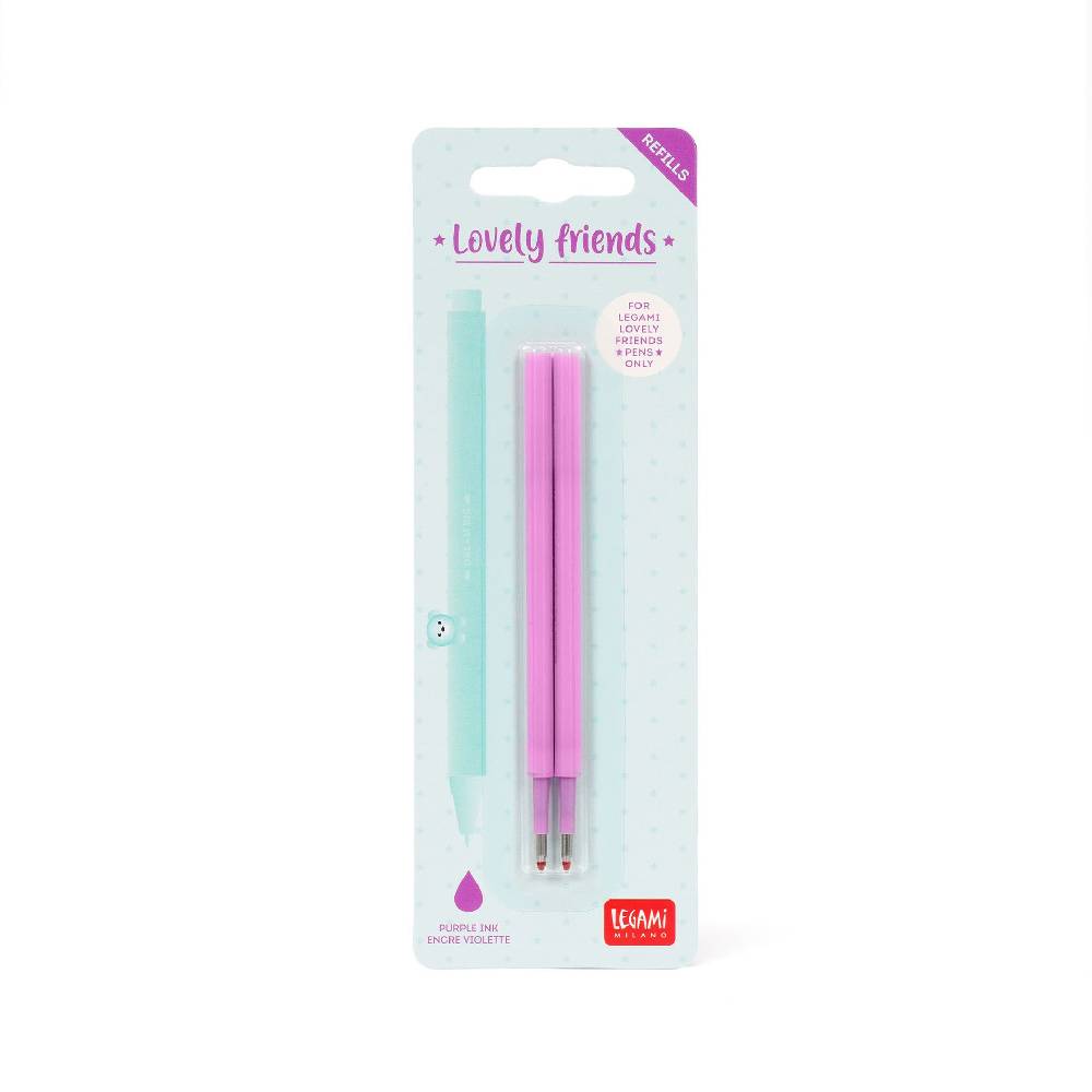 Legami Set di 2 Refill per Penna Gel - Lovely Friends Offerta esclusiva