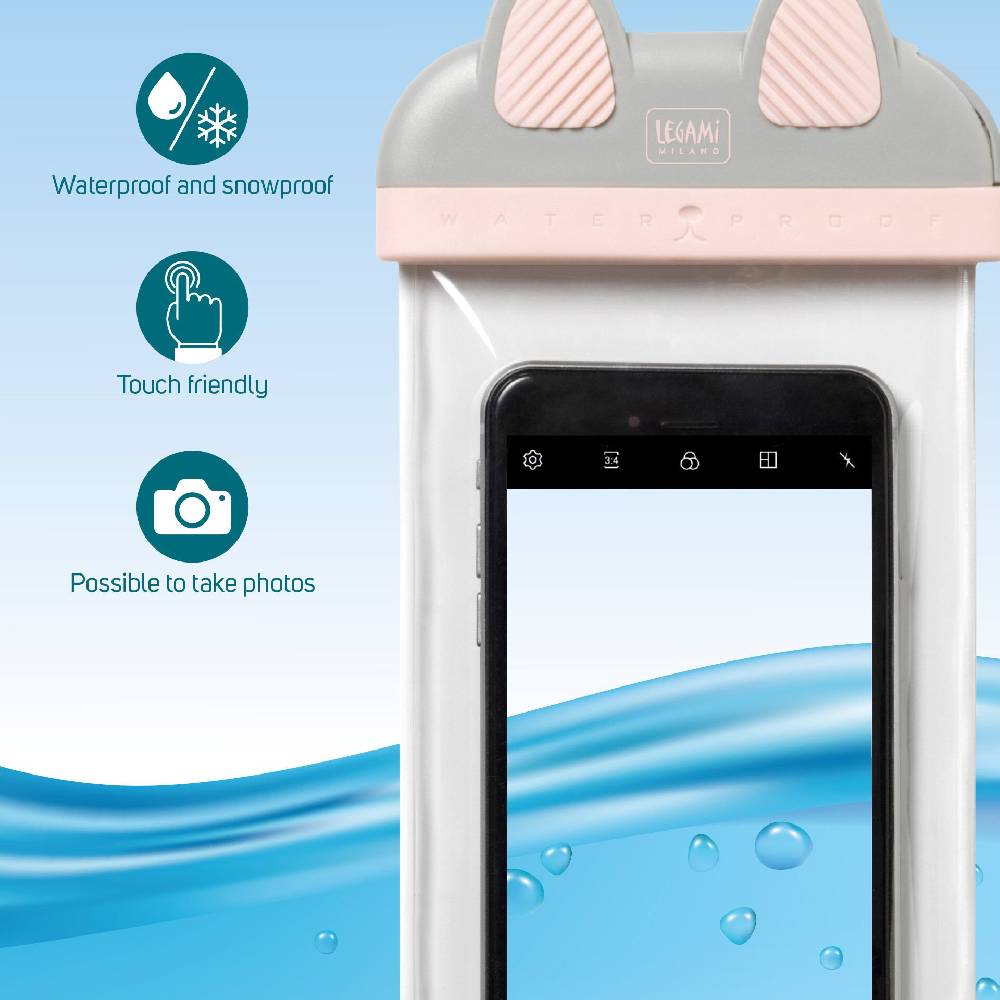 Legami Custodia Impermeabile per Smartphone - Waterproof Smartphone Pouch Soddisfazione Garantita