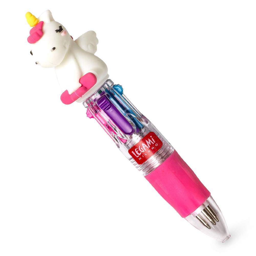 Legami Mini Penna a Sfera 4 Colori - Mini Magic Rainbow