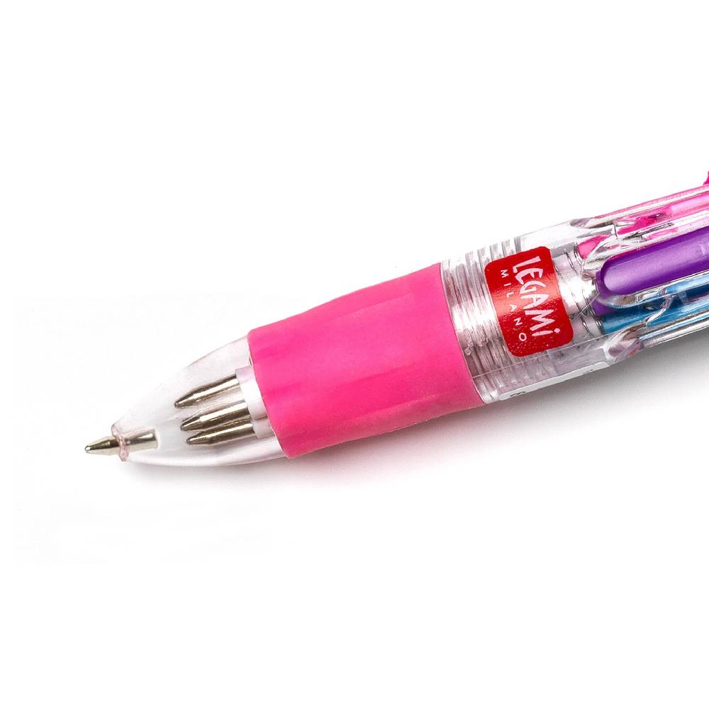 Legami Mini Penna a Sfera 4 Colori - Mini Magic Rainbow Consegna Veloce
