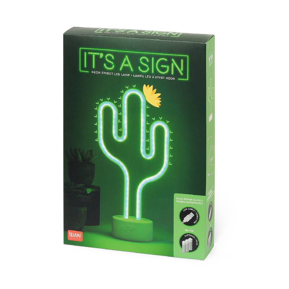 Legami Lampada Led Effetto Neon - It's a Sign Qualità Garantita