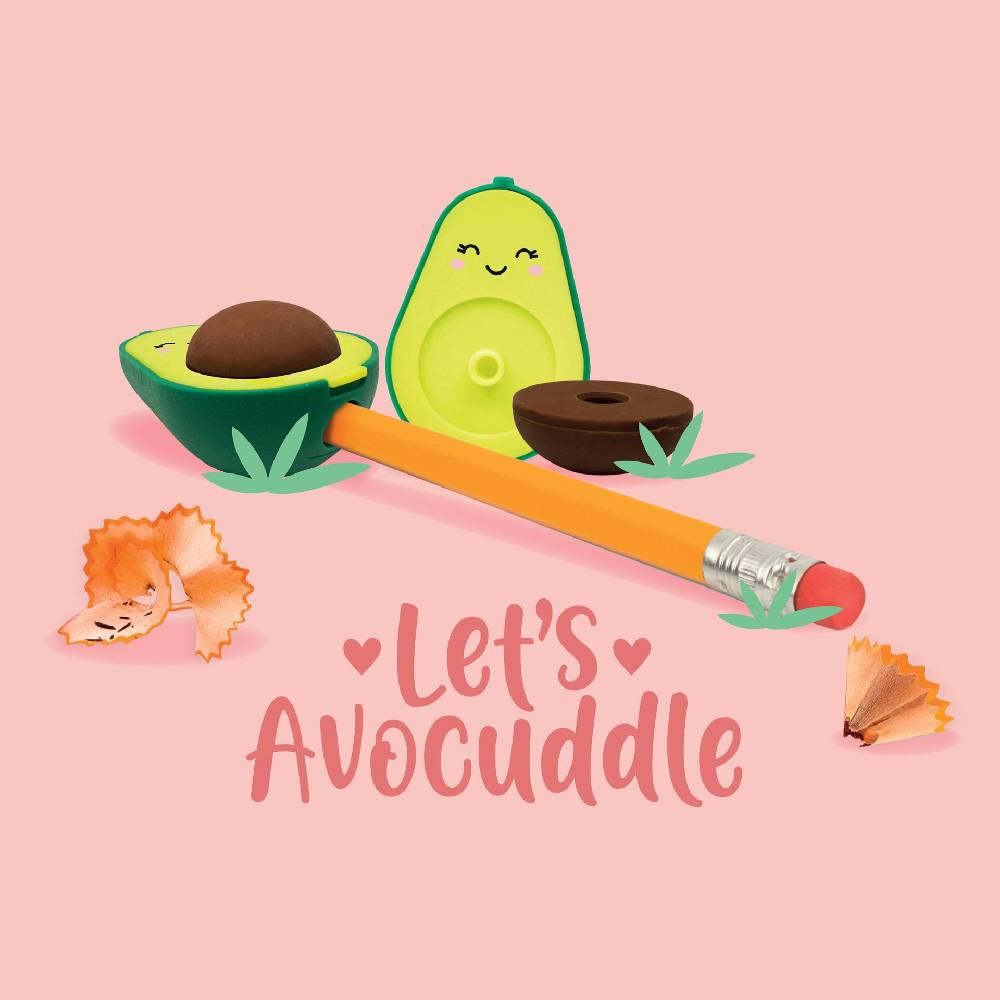 Legami Temperino con Gomma - Let’s Avocuddle Sottocosto