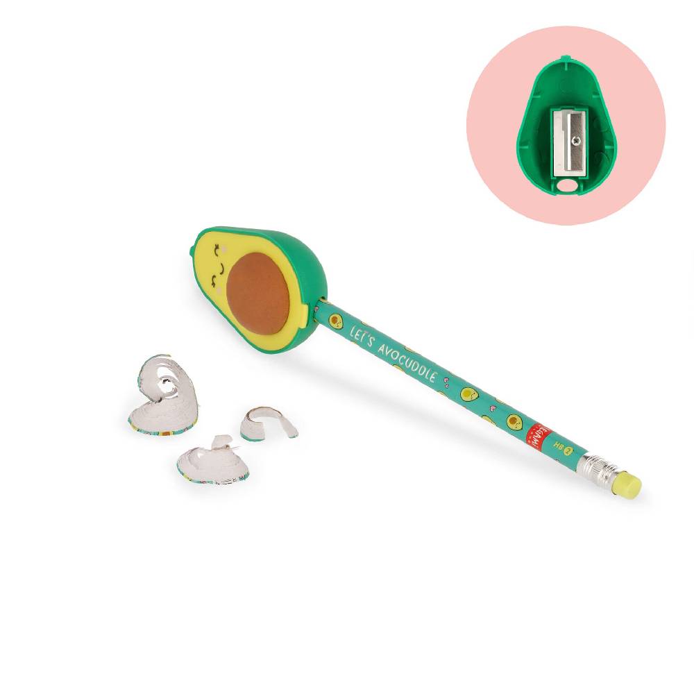 Legami Temperino con Gomma - Let’s Avocuddle Sottocosto