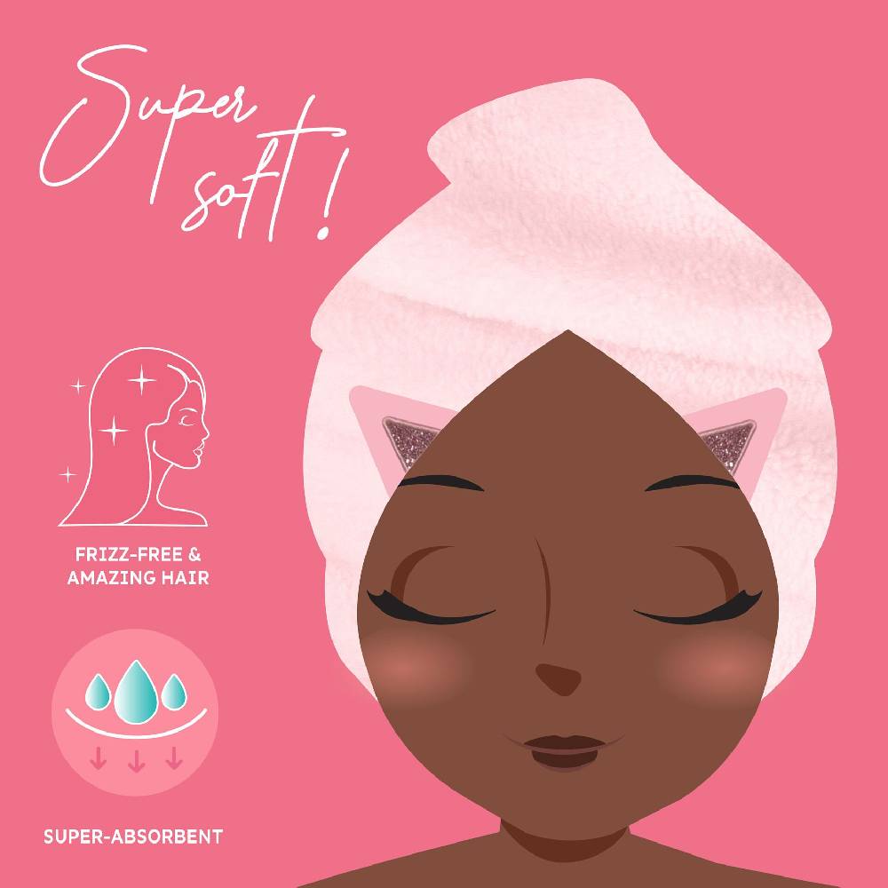 Legami Asciugamano per Capelli a Turbante - Love My Hair Sottocosto