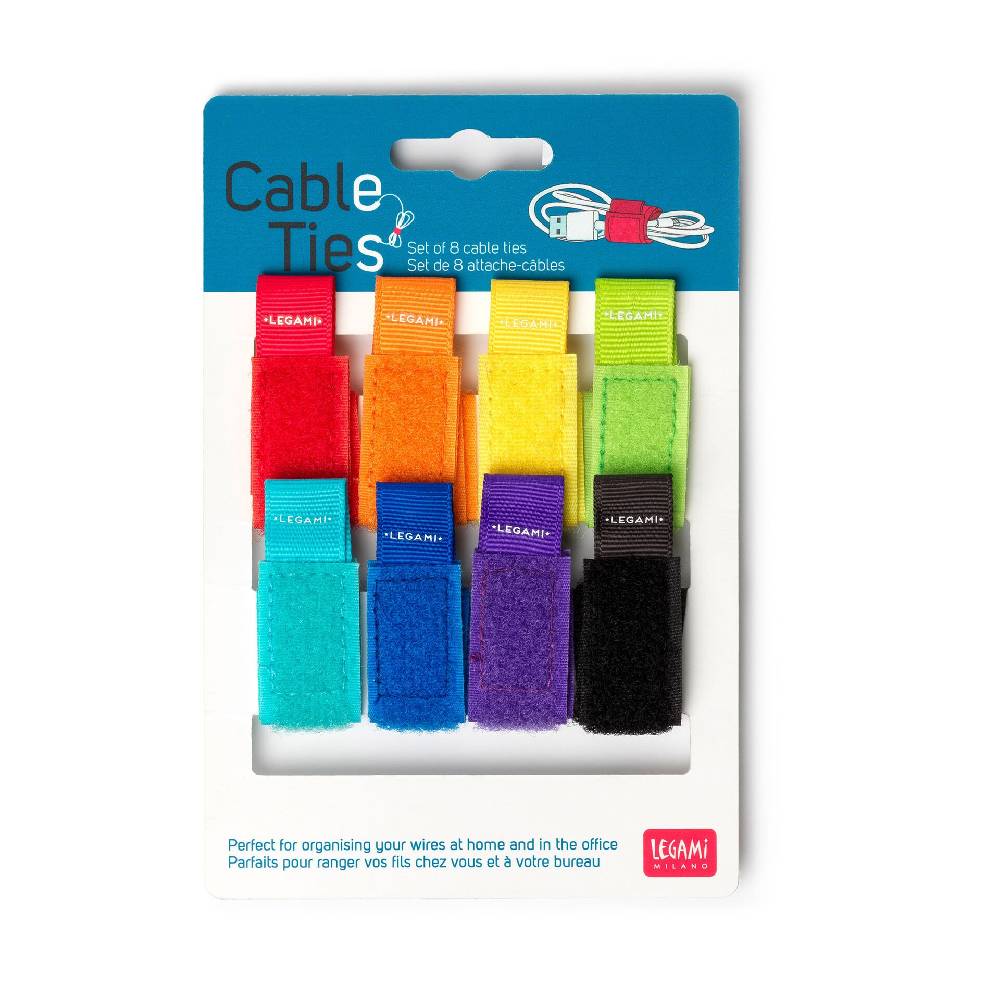 Legami Set di 8 Fascette Stringicavo Consegna Veloce