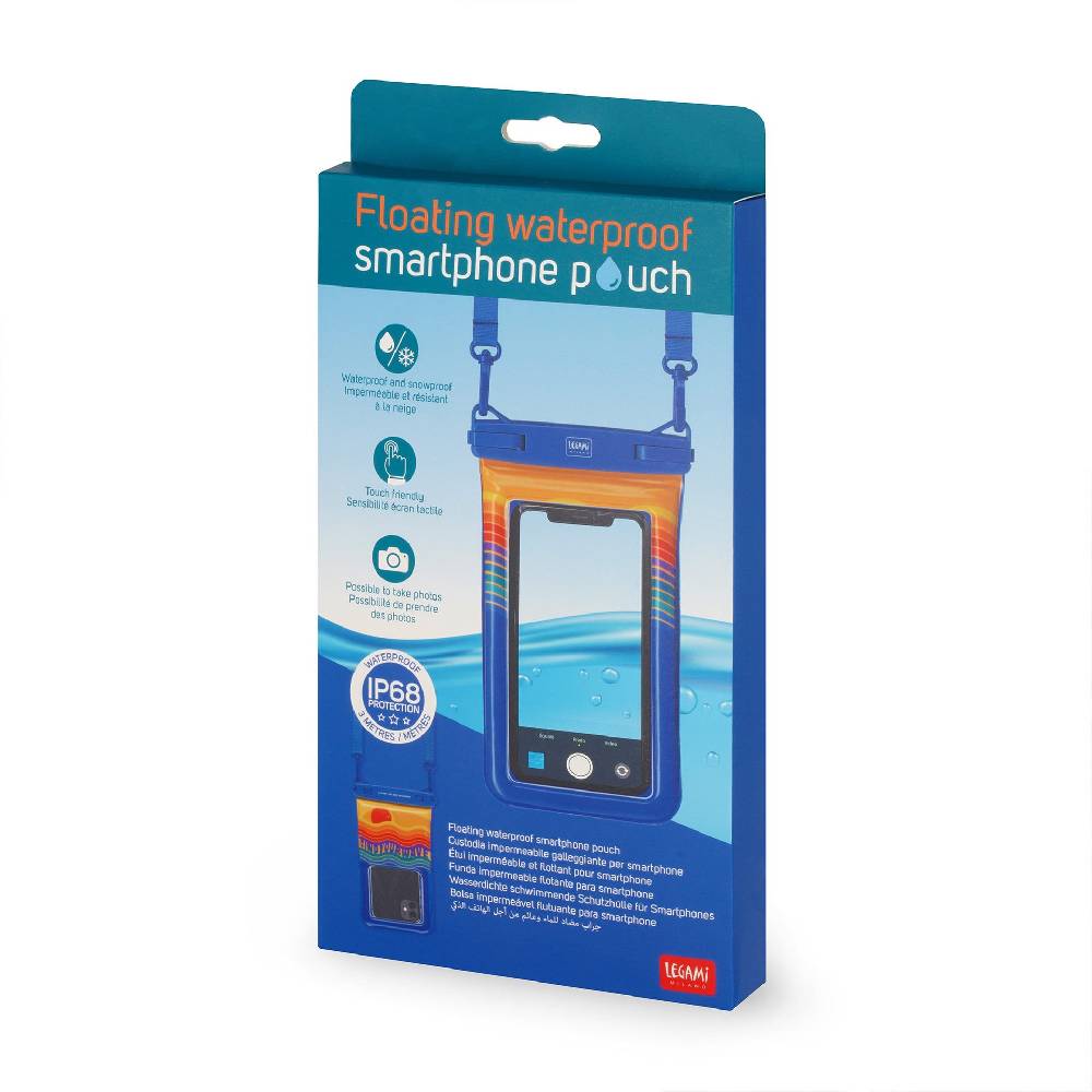 Legami Custodia Impermeabile Galleggiante per Smartphone - Floating Waterproof Smartphone Pouch Presa