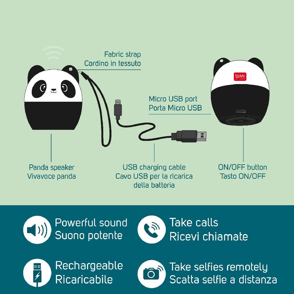 Legami Mini Vivavoce e Speaker Wireless - Pump Up The Volume Offerta natalizia