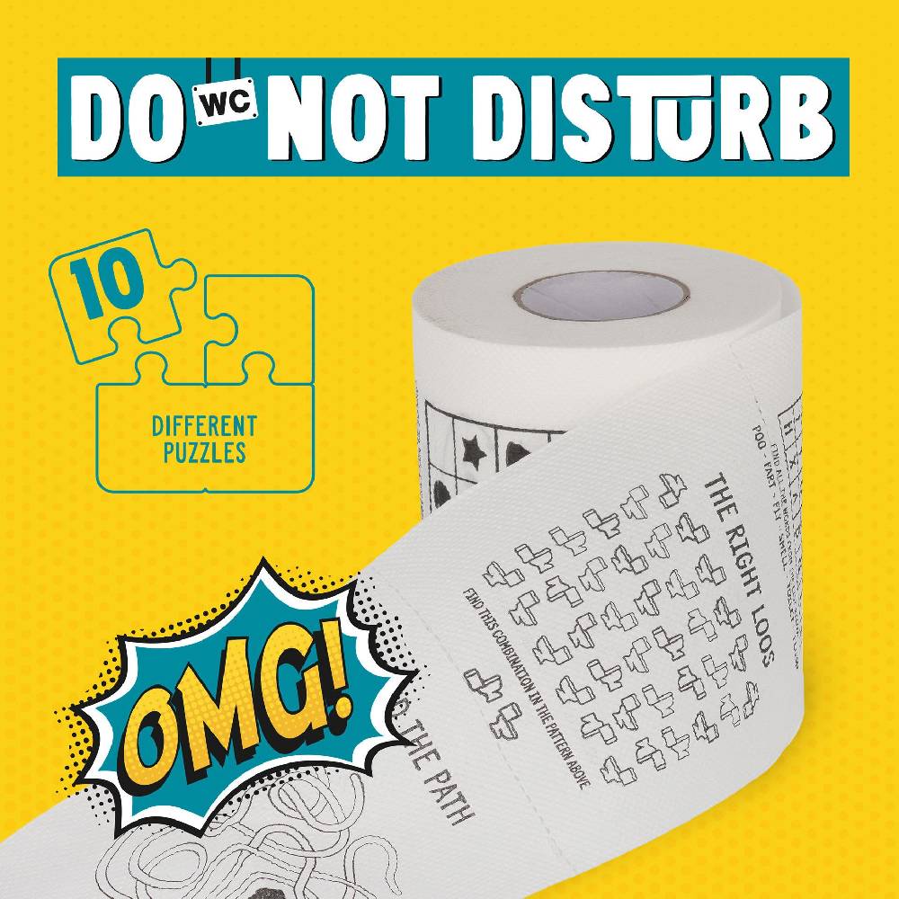 Legami Carta Igienica Enigmistica - Do not Disturb Offerte
