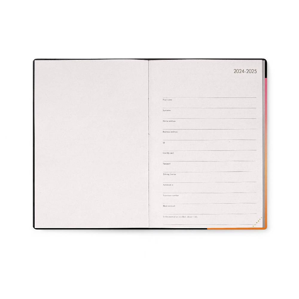 Legami Agenda 18 Mesi Settimanale - Medium - Con Notebook - 2024/2025 50% di sconto per tempo limitato