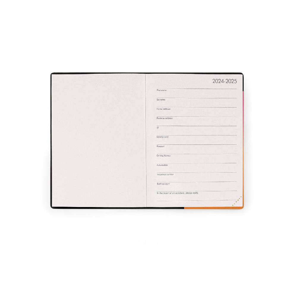 Legami Agenda 18 Mesi Settimanale - Small - Con Notebook - 2024/2025 Italy