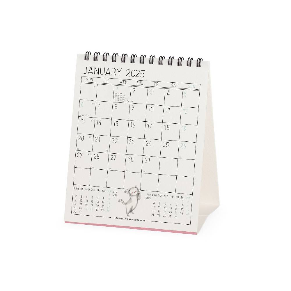 Legami Calendario da Tavolo 2025 - 12 x 14,5 cm Vendite Flash