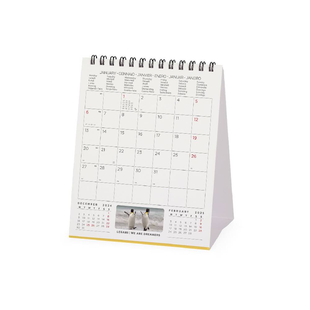 Legami Calendario da Tavolo 2025 - 12 x 14,5 cm In Saldo