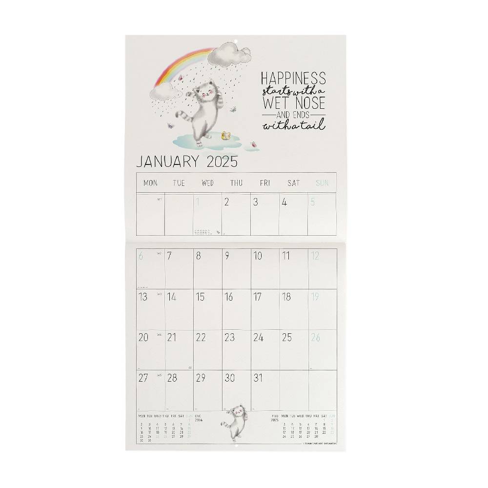 Legami Calendario da Parete 2025 - 30 x 29 cm In Linea