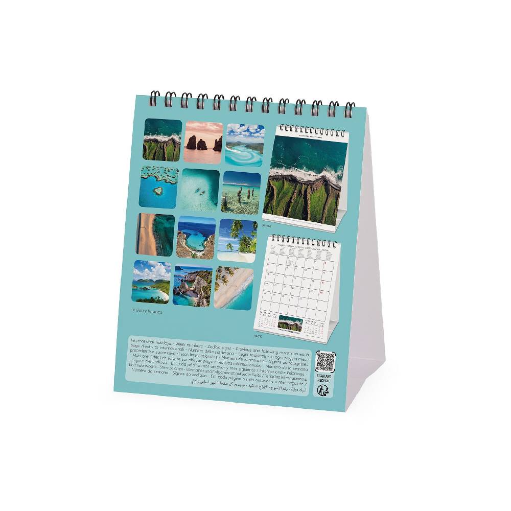 Legami Calendario da Tavolo 2025 - 12 x 14,5 cm Nuovo