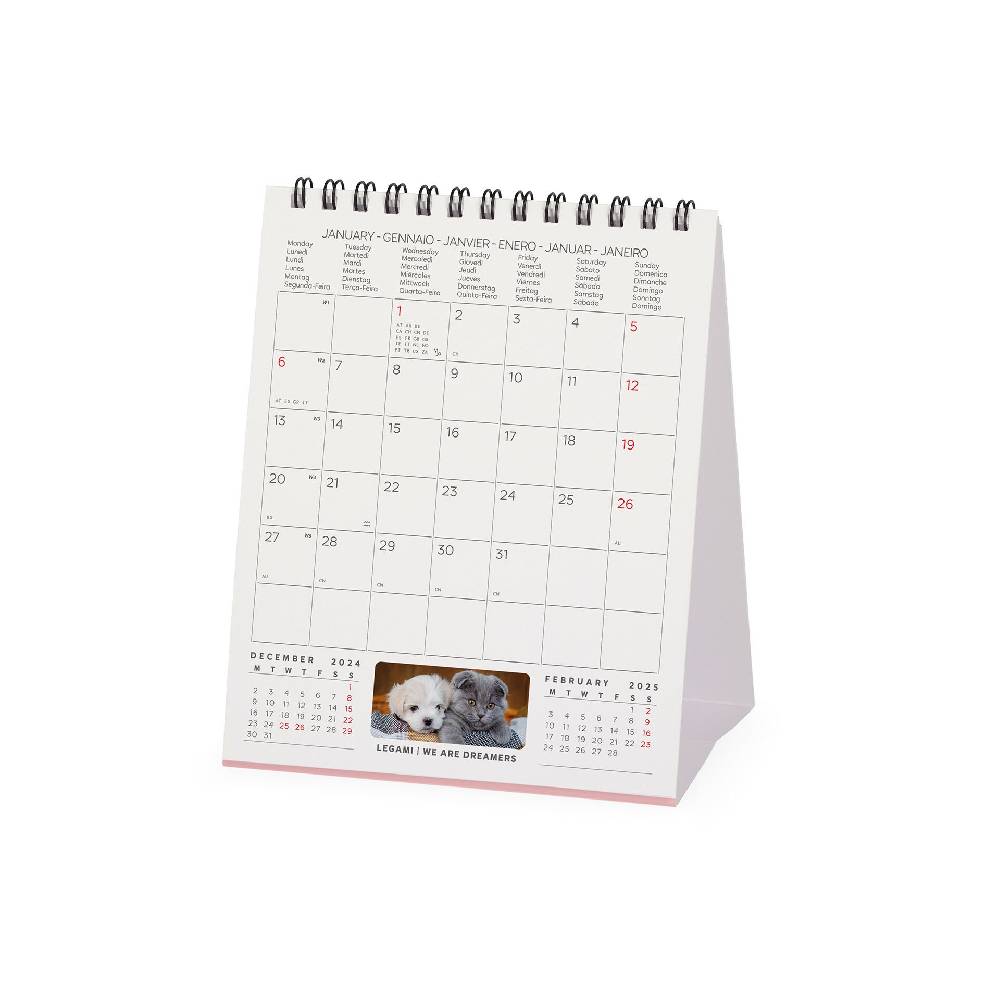 Legami Calendario da Tavolo 2025 - 12 x 14,5 cm Vendita