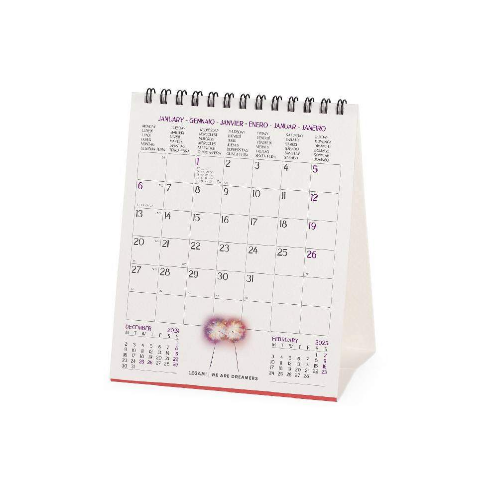 Legami Calendario da Tavolo 2025 - 12 x 14,5 cm Promozione