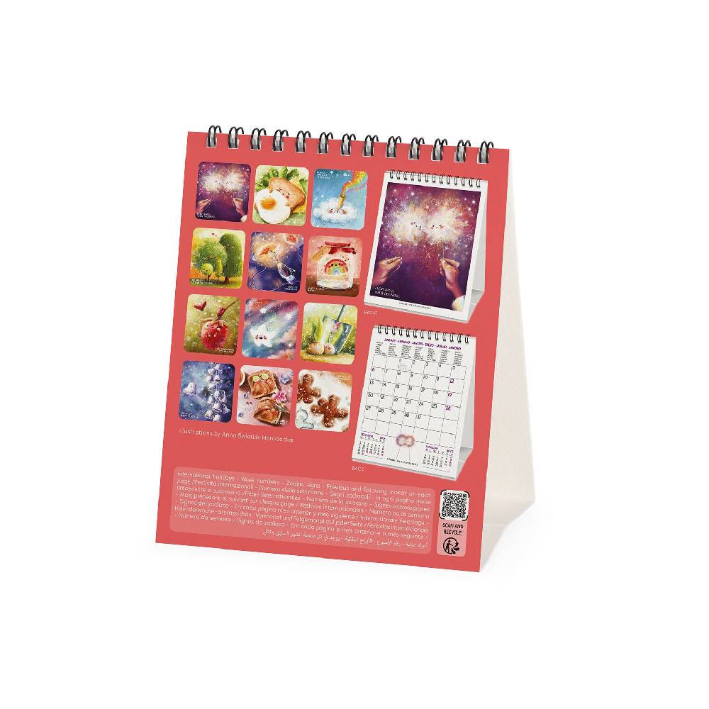 Legami Calendario da Tavolo 2025 - 12 x 14,5 cm Promozione