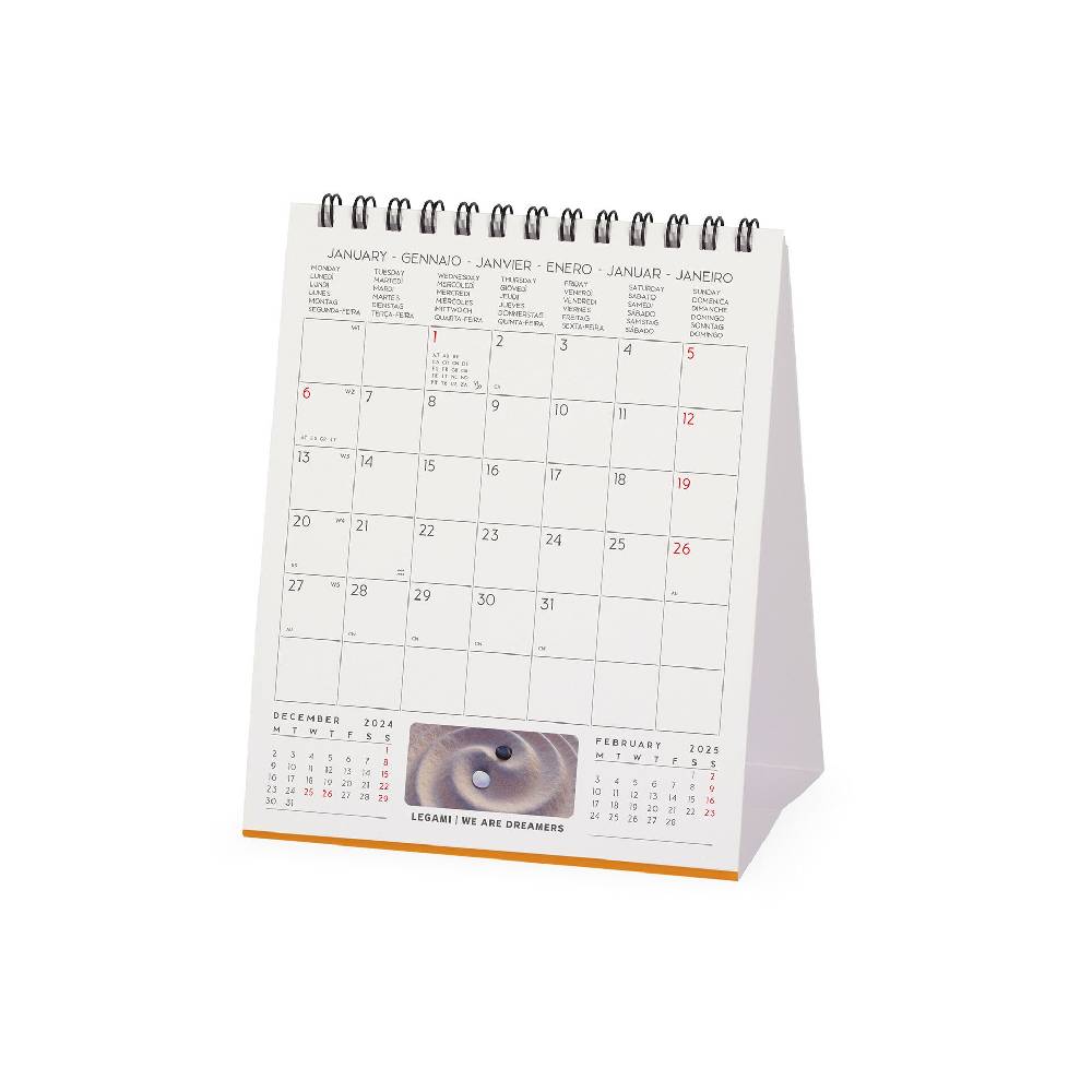 Legami Calendario da Tavolo 2025 - 12 x 14,5 cm Negozi Online