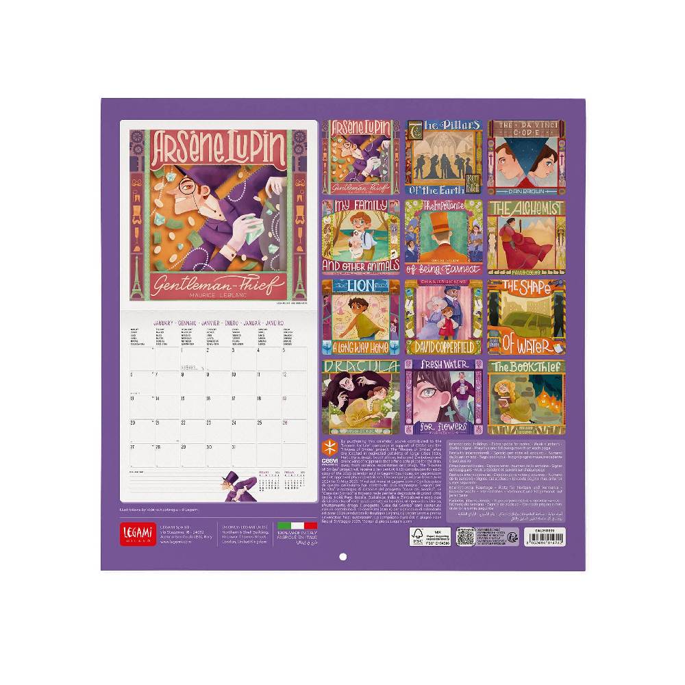 Legami Calendario da Parete 2025 - 30 x 29 cm Sottocosto
