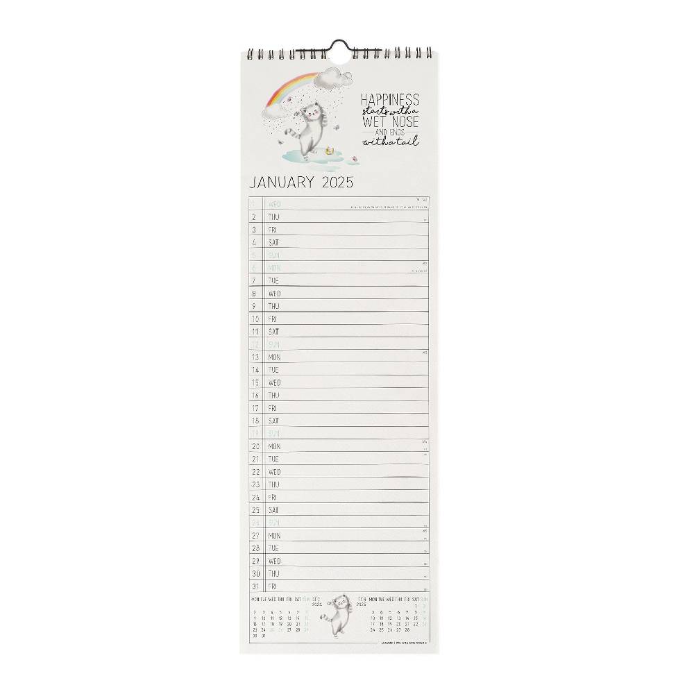 Legami Calendario da Parete 2025 - 16 x 49 cm Economico