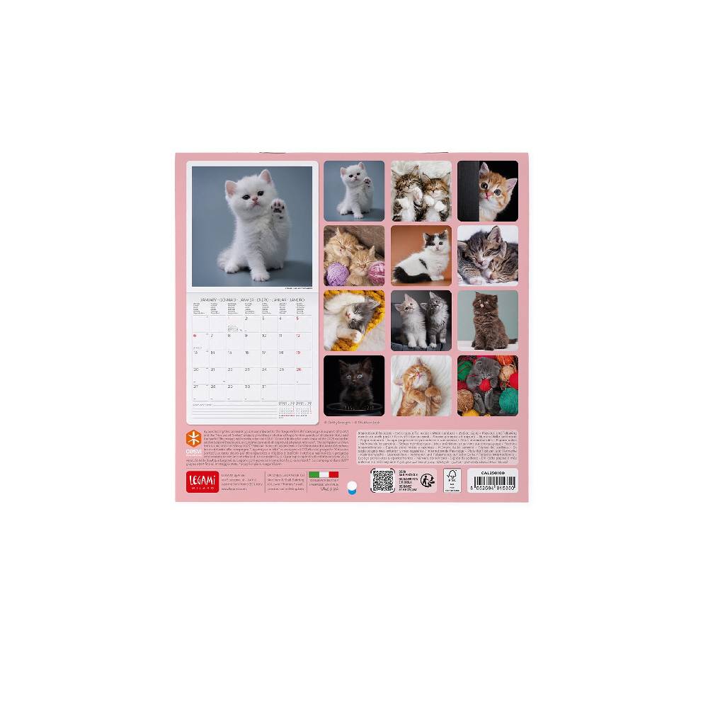 Legami Calendario da Parete 2025 - 18 x 18 cm Outlet
