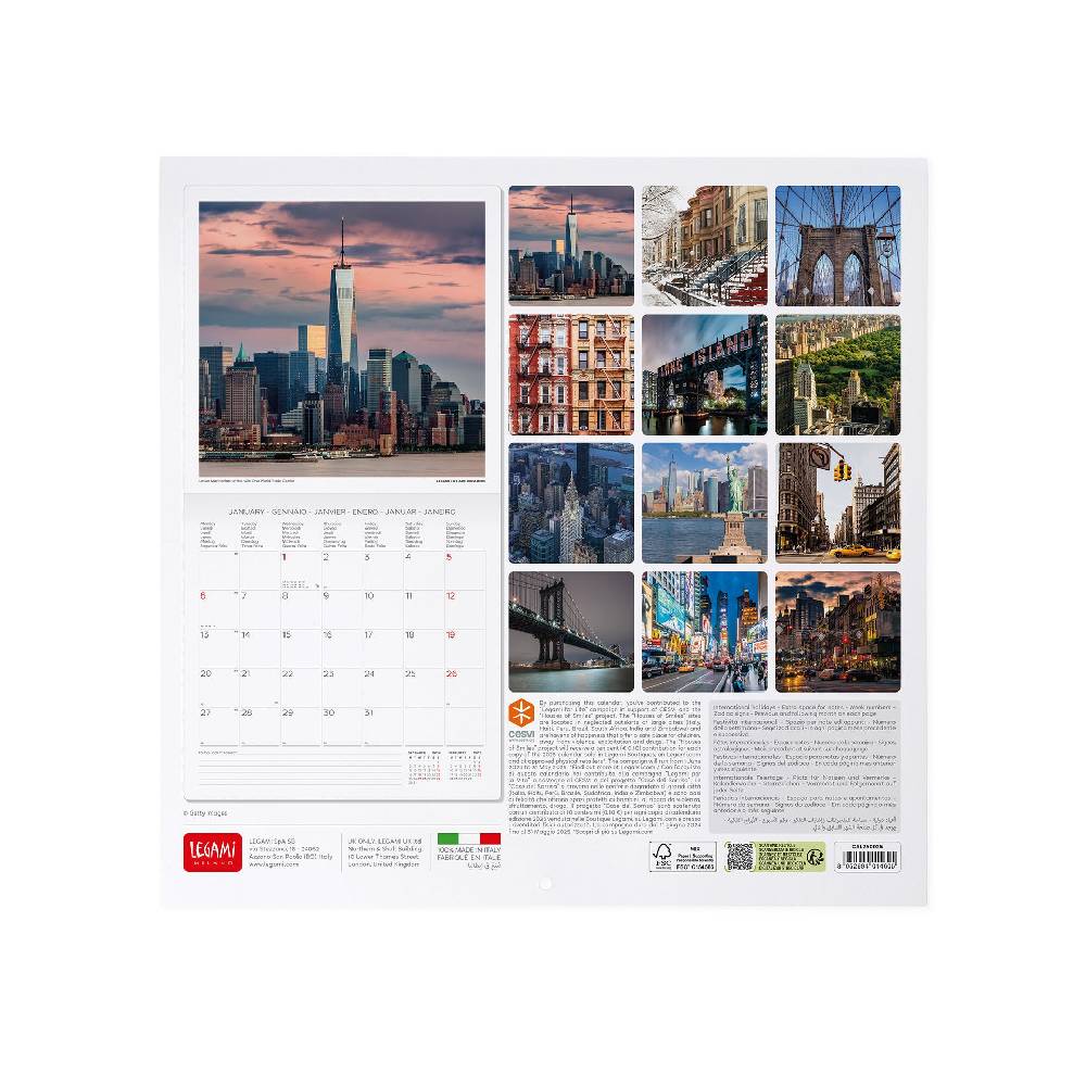 Legami Calendario da Parete 2025 - 30 x 29 cm In Vendita