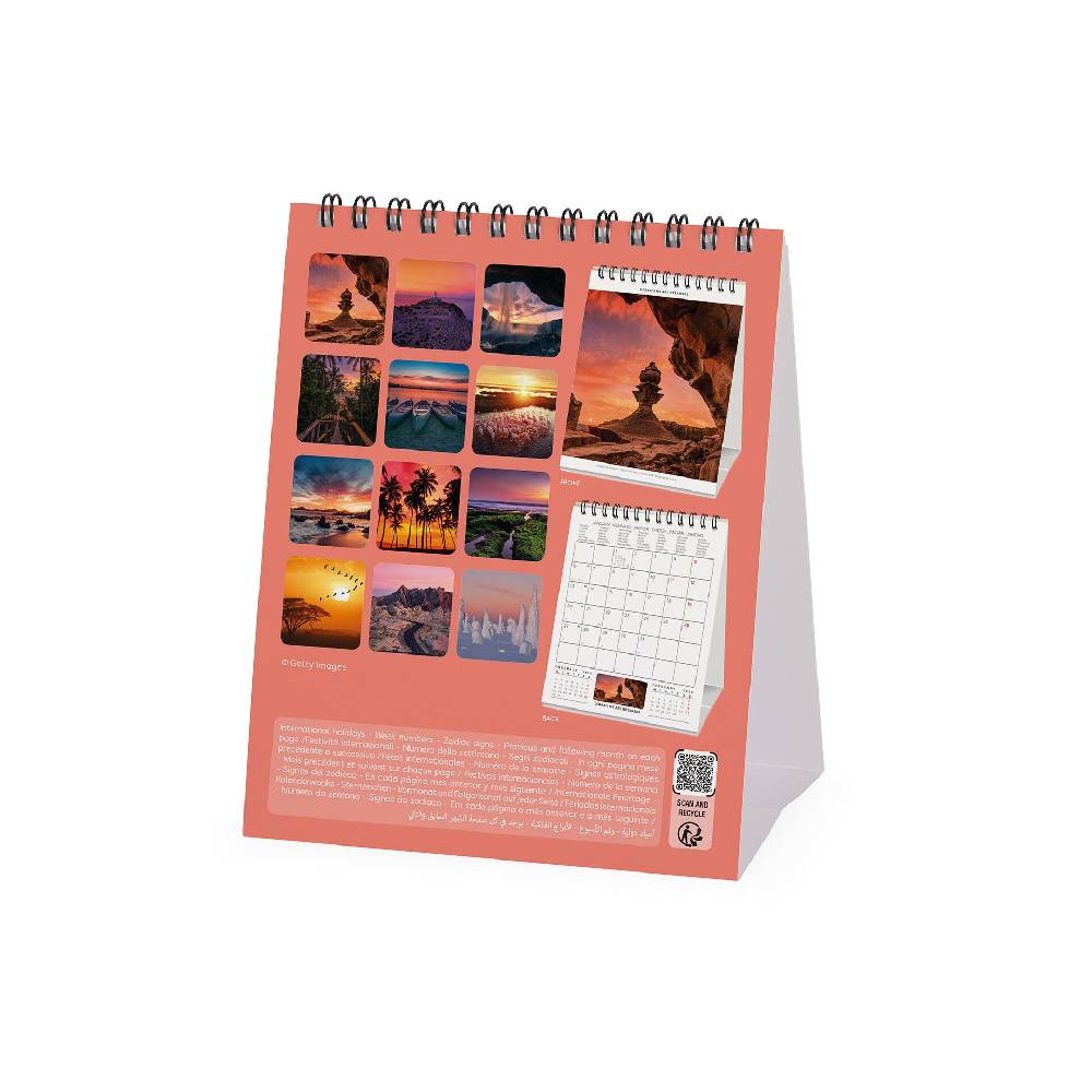 Legami Calendario da Tavolo 2025 - 12 x 14,5 cm Vendita Calda