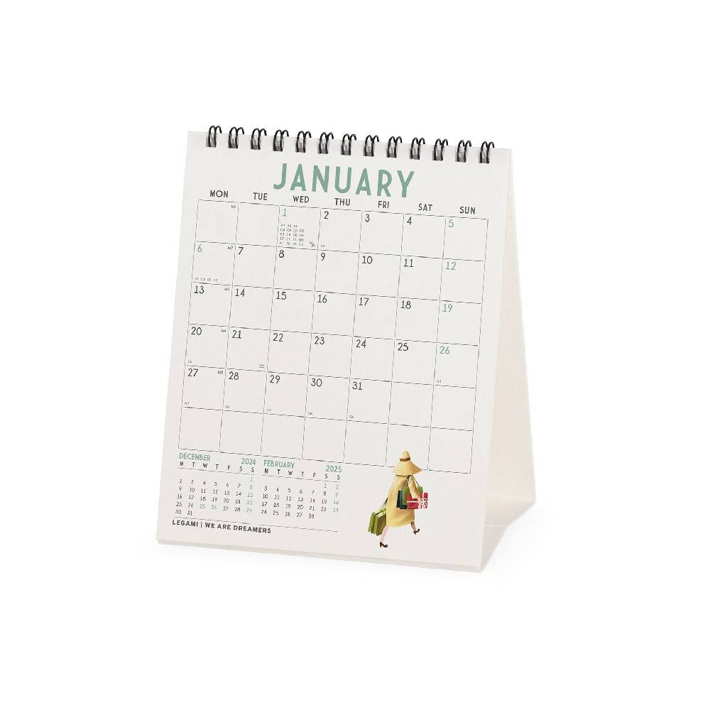 Legami Calendario da Tavolo 2025 - 12 x 14,5 cm Vendita Economica
