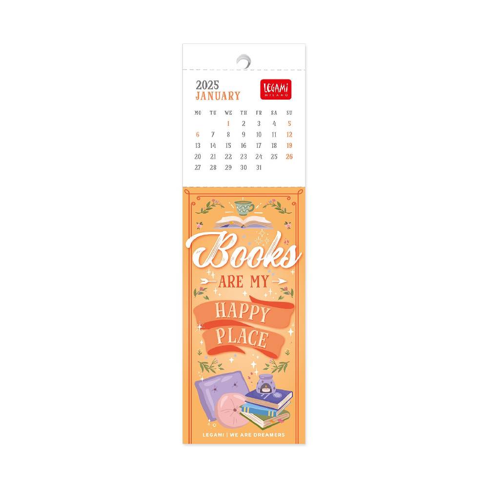 Legami Calendario Segnalibro 2025 - 5,5 x 18 cm 2025