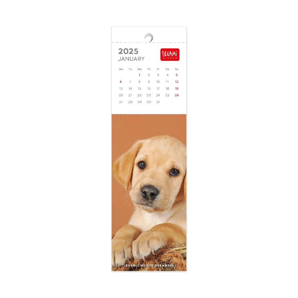 Legami Calendario Segnalibro 2025 - 5,5 x 18 cm Italia