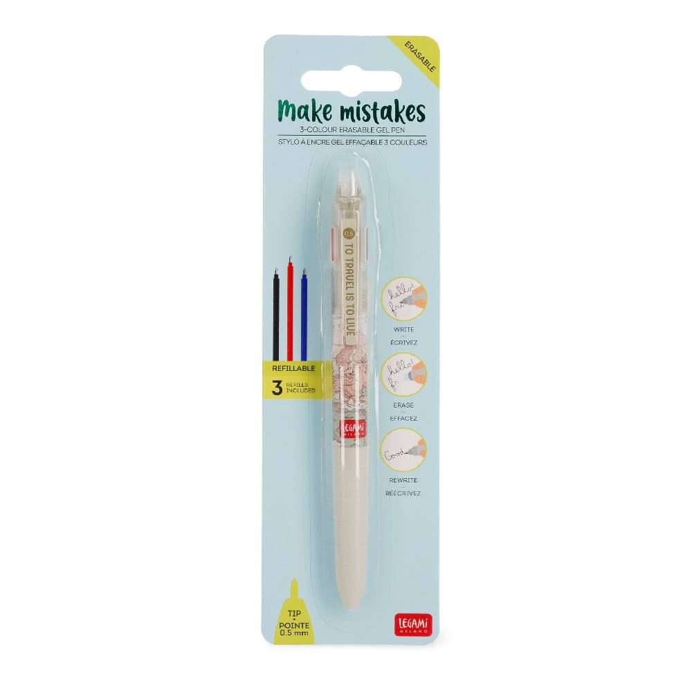 Legami Penna Gel Cancellabile 3 Colori Saldi Di Fabbrica