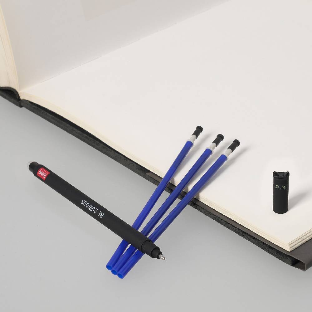 Legami Set Penna Cancellabile Kitty con Refill Blu Offerta speciale