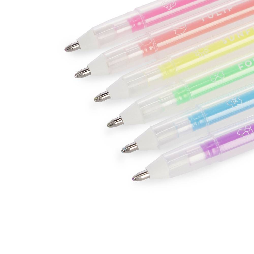 Legami Set di 6 Penne Gel Pastello - Spring is in the Air Grande vendita