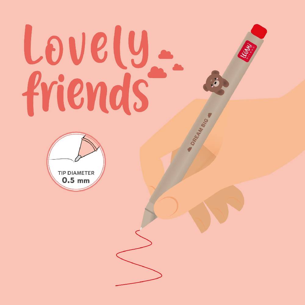 Legami Penna Gel - Lovely Friends Shopping online