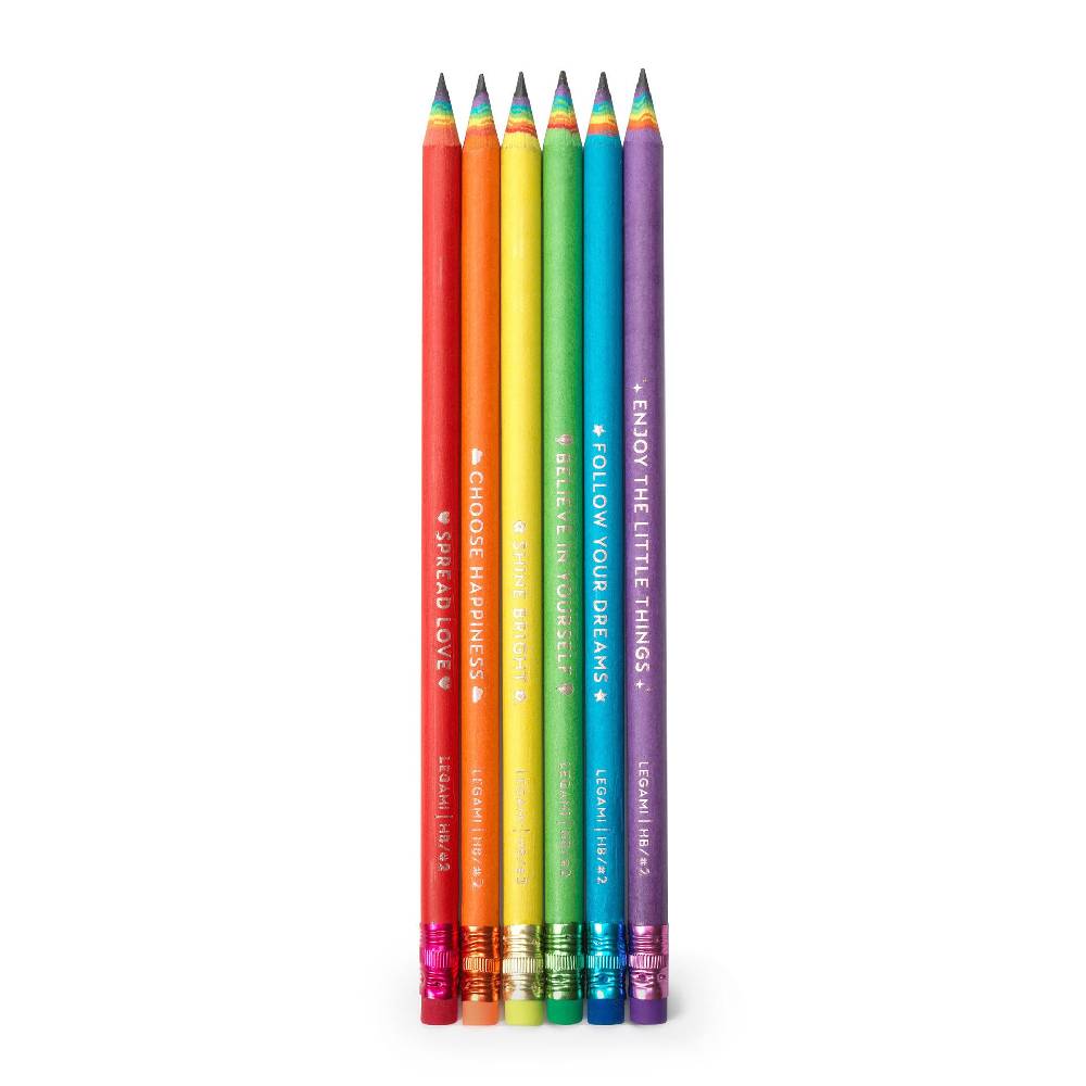 Legami Set di 6 Matite HB in Carta Riciclata Smaltimento dello stoccaggio