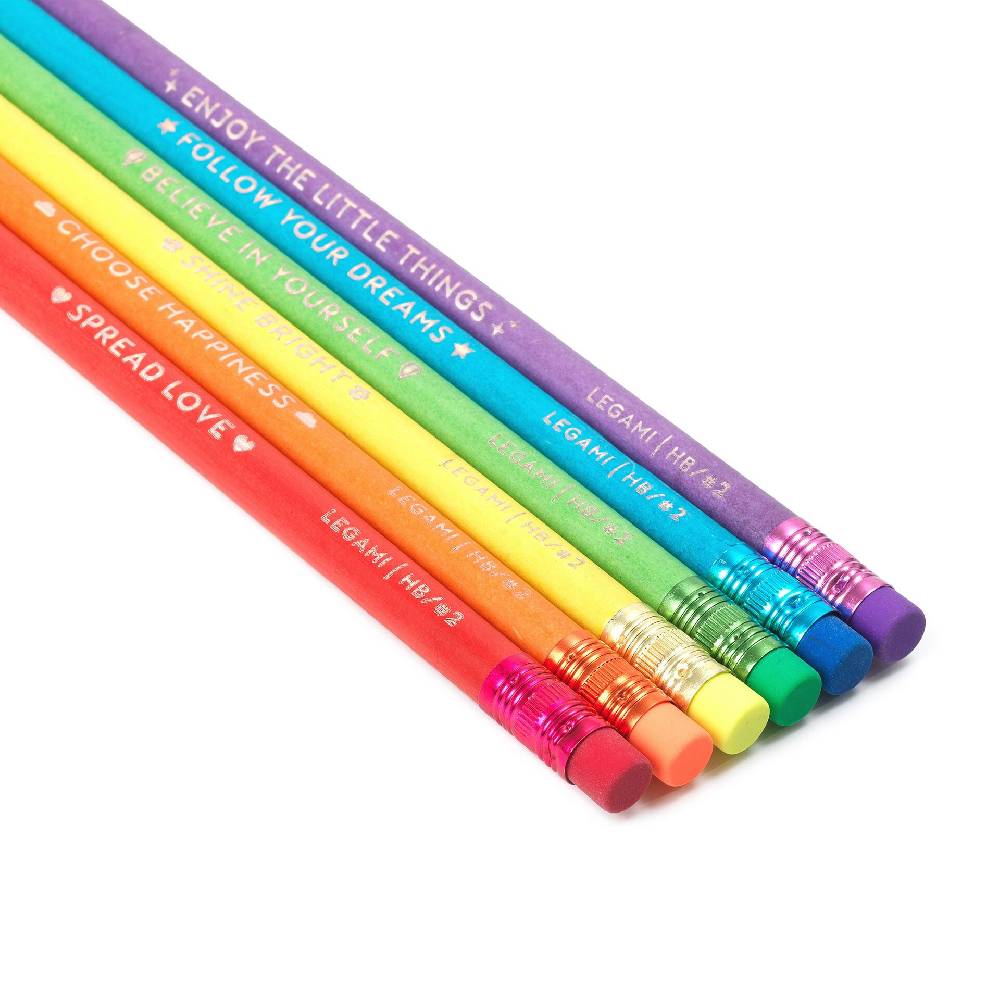 Legami Set di 6 Matite HB in Carta Riciclata Smaltimento dello stoccaggio