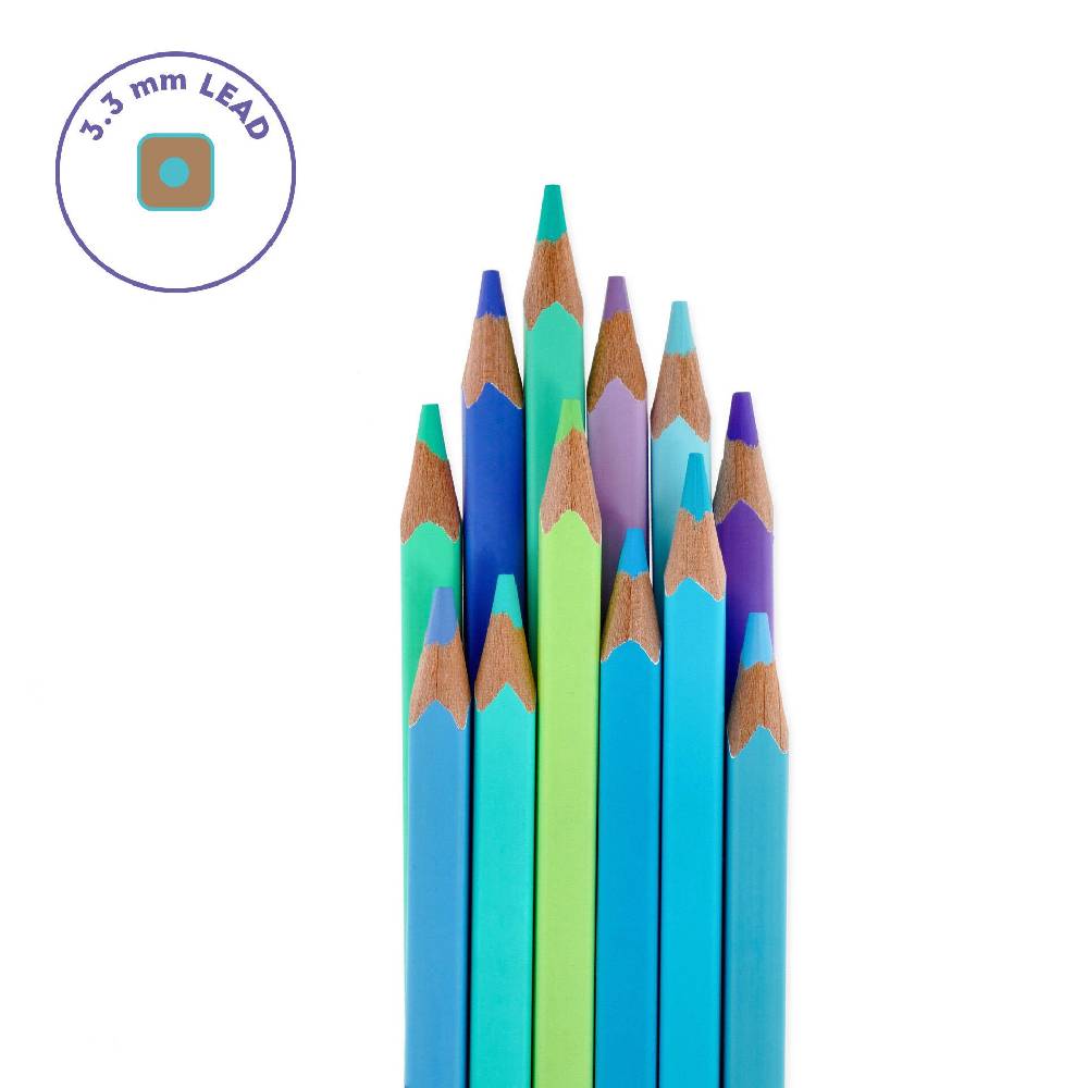 Legami Set di 12 Matite Colorate - Live Colorfully Latest fashion