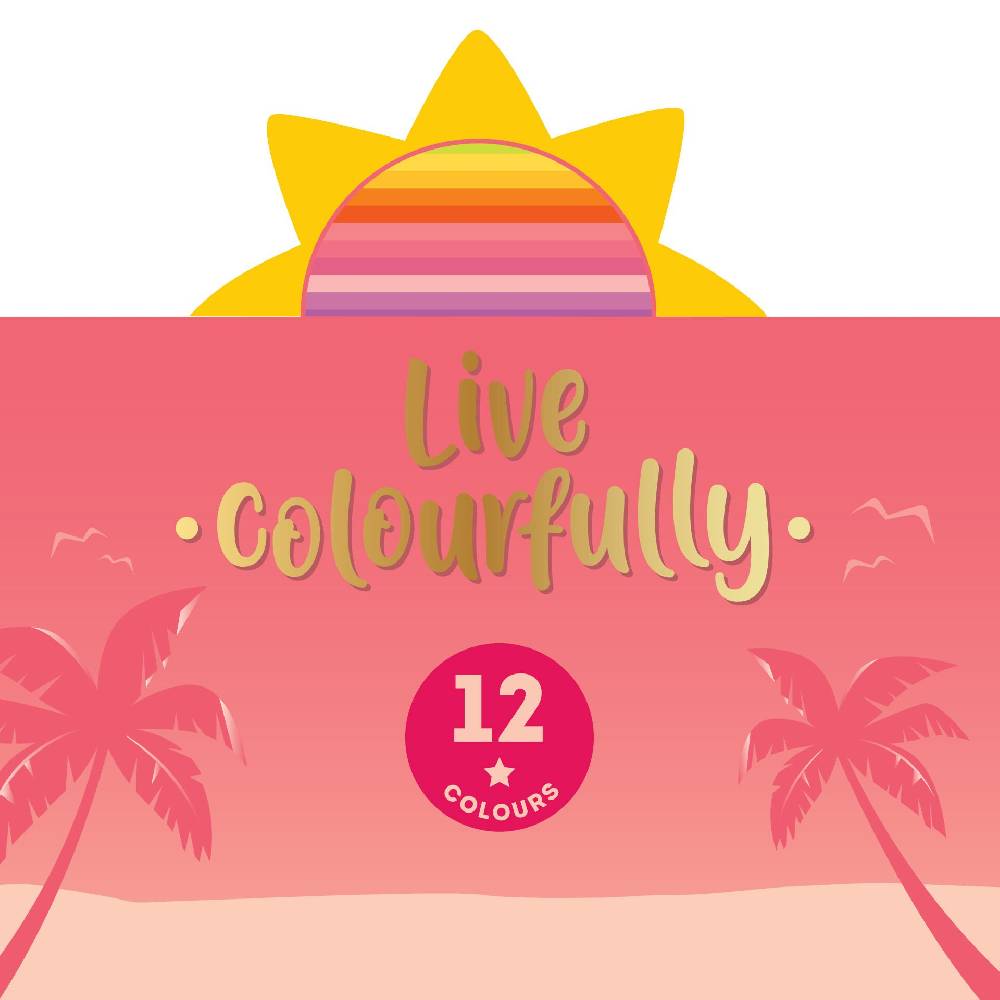 Legami Set di 12 Matite Colorate - Live Colorfully Offerta temporanea