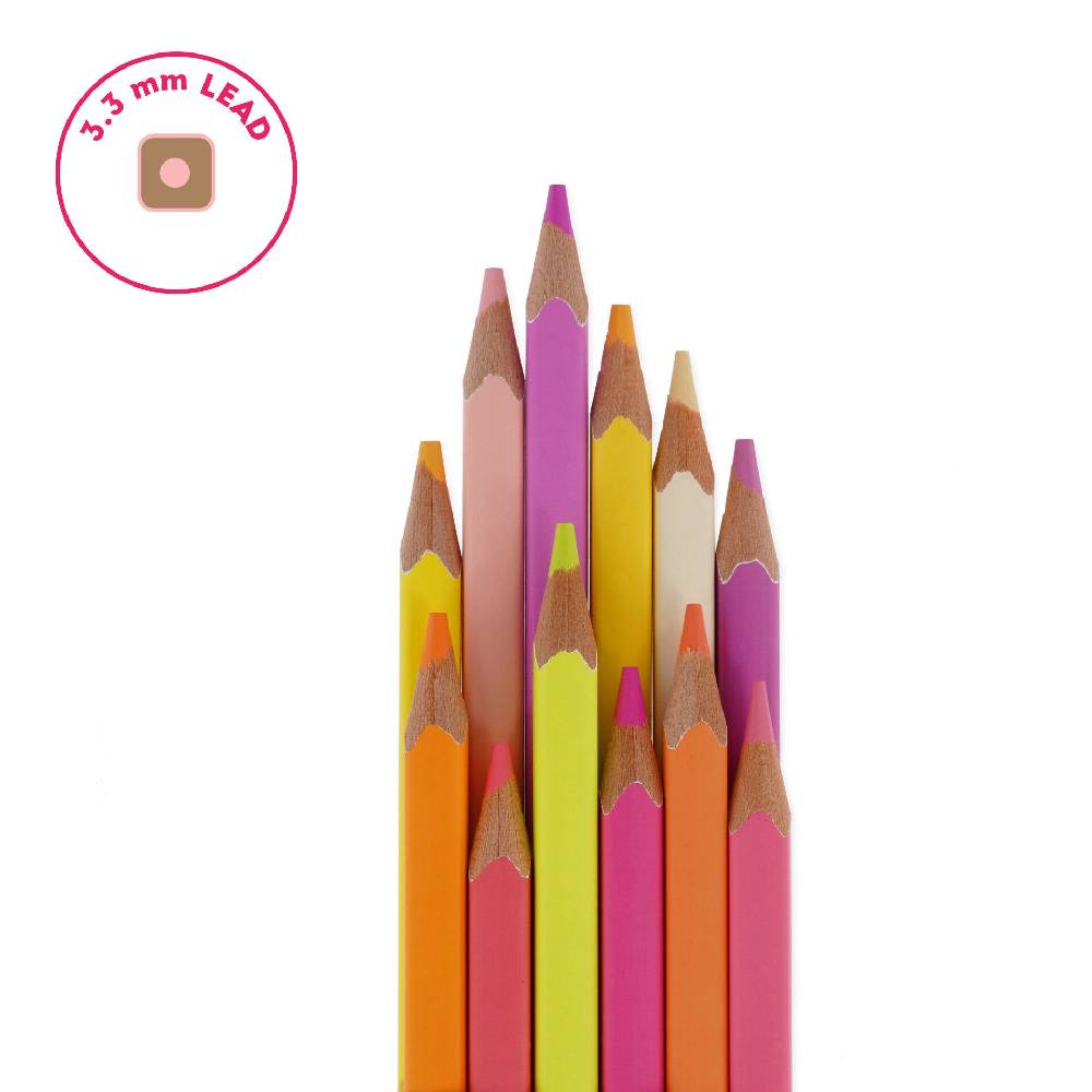 Legami Set di 12 Matite Colorate - Live Colorfully Offerta temporanea