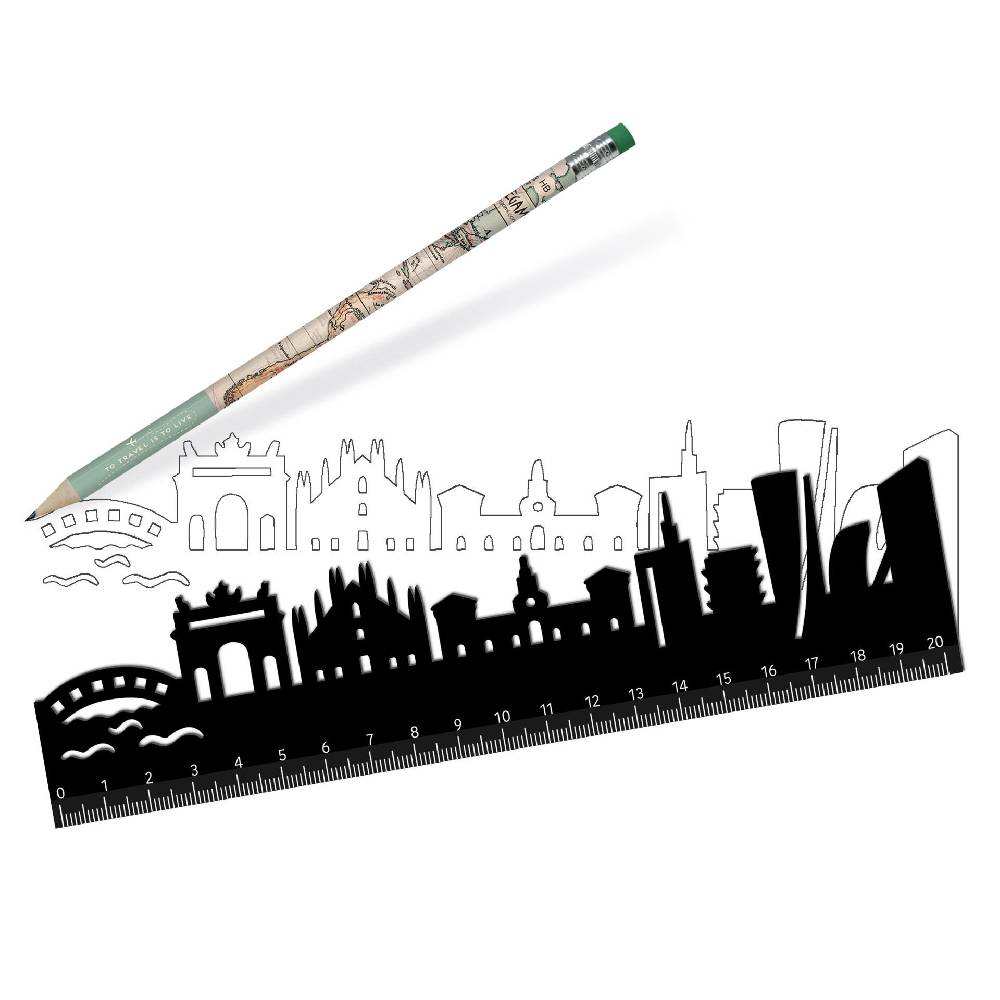 Legami Righello - Follow The Skyline Black Friday Prezzi