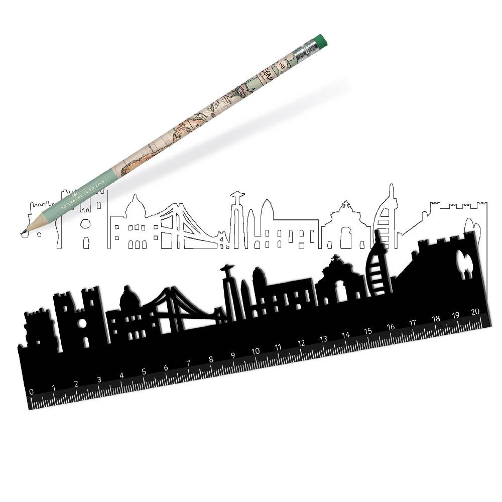 Legami Righello - Follow The Skyline Spedizione Gratuita